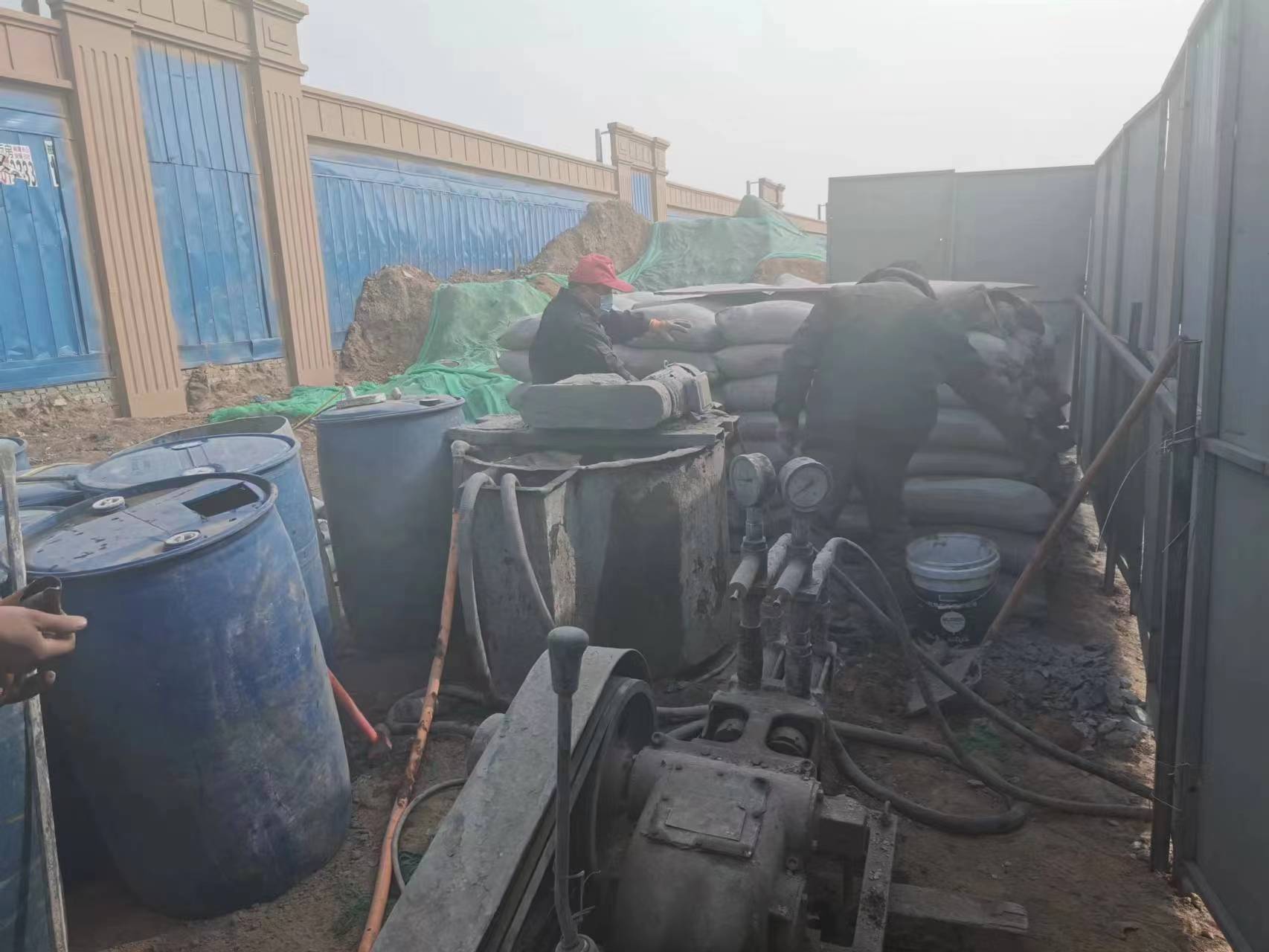 石拐房屋下沉注浆